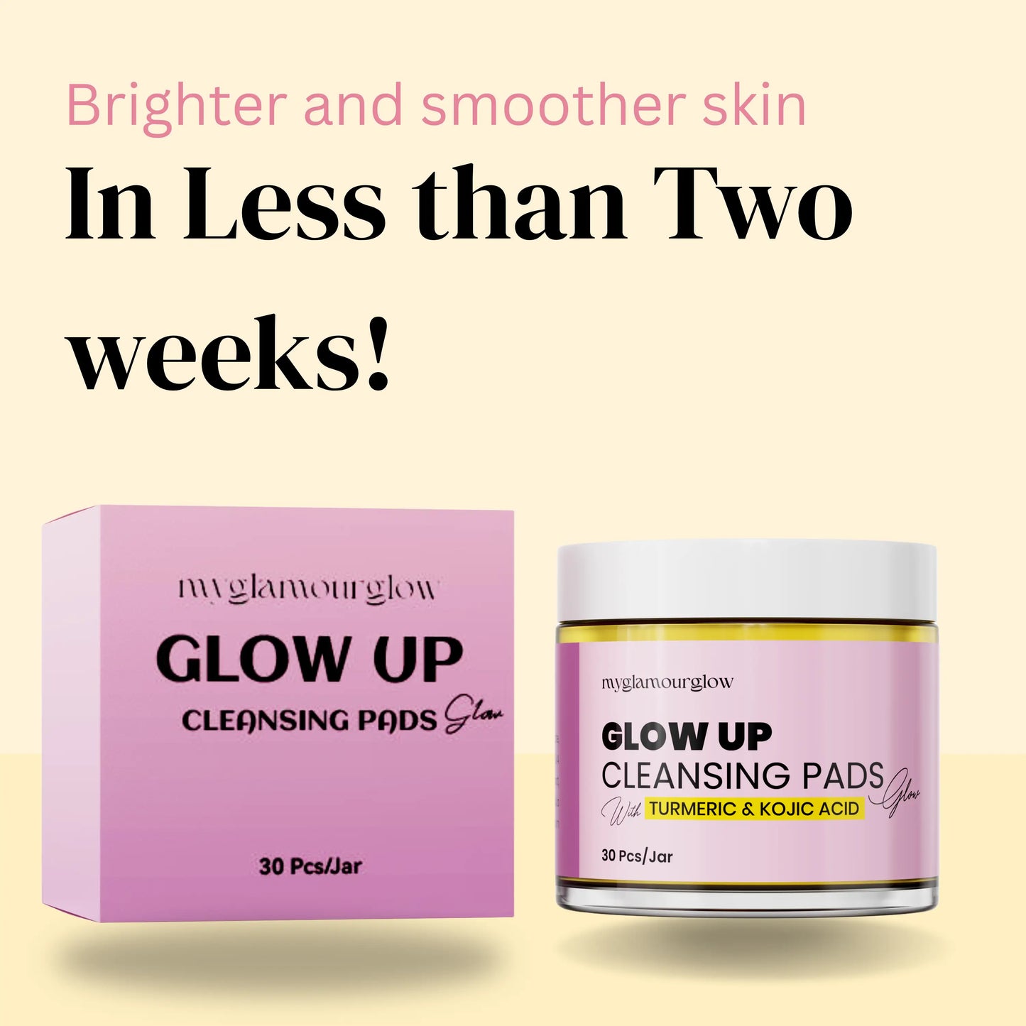 Turmeric Glow Up Cleansing Pads