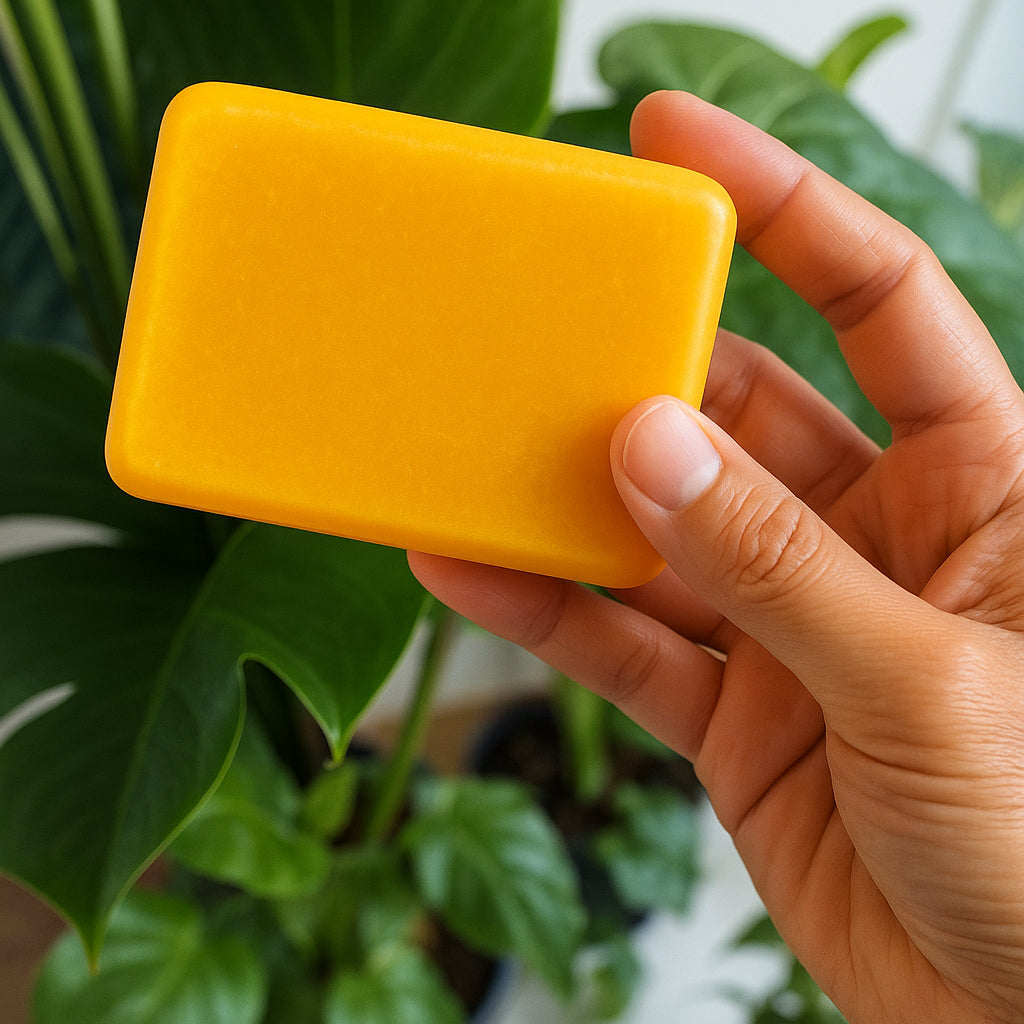 MyGlamourGlow Turmeric Lemon & Kojic Brightening Soap