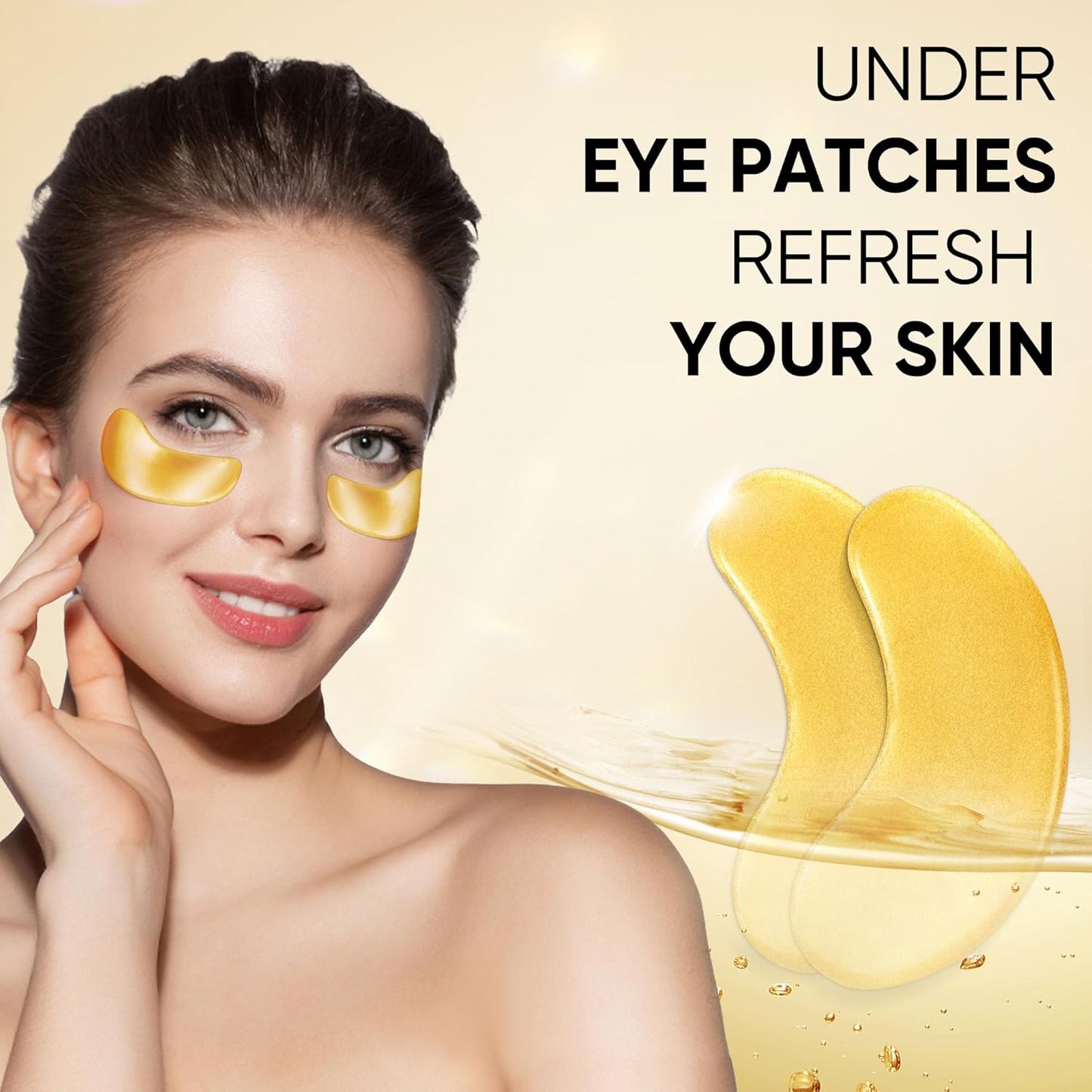 24k Gold Anti Eye Bag Patches (20 Pairs)