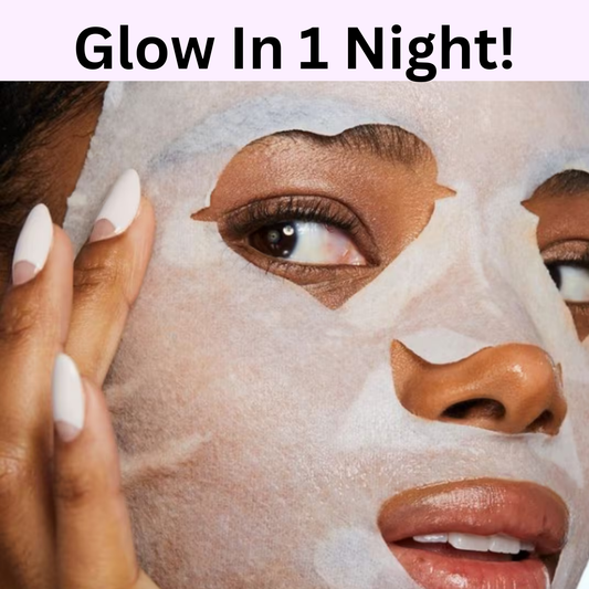 Get Glass Skin Overnight: Our Collagen Face Mask Kicks Ugly To The Curb Overnight!